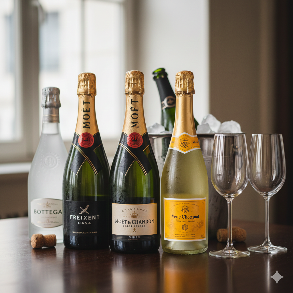 Premium sparkling wine and champagne at wine shop Murfreesboro TN